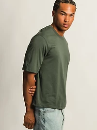 SHORT CUT TEE - GREEN