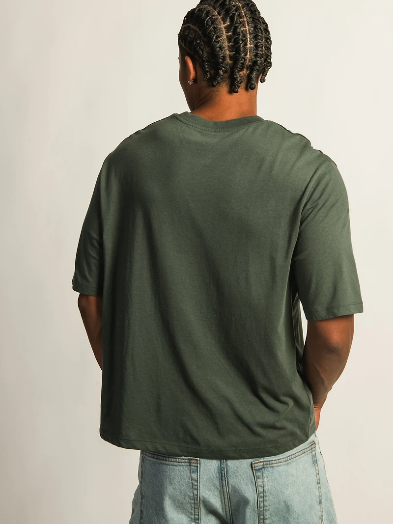 SHORT CUT TEE - GREEN