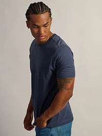 VICTOR CREWNECK - CHARCOAL NAVY