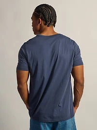 VICTOR CREWNECK - CHARCOAL NAVY