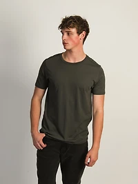 T-SHIRT BOATHOUSE VICTOR CREWNECK – BLEU FOREST WASH