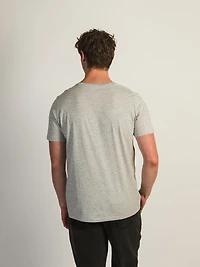 T-SHIRT BOATHOUSE VICTOR CREWNECK – GRIS CHINÉ