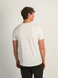 VICTOR CREWNECK TEE - OFF WHITE