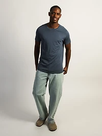 T-SHIRT RAS DU COU VICTOR - PERIWINKLE