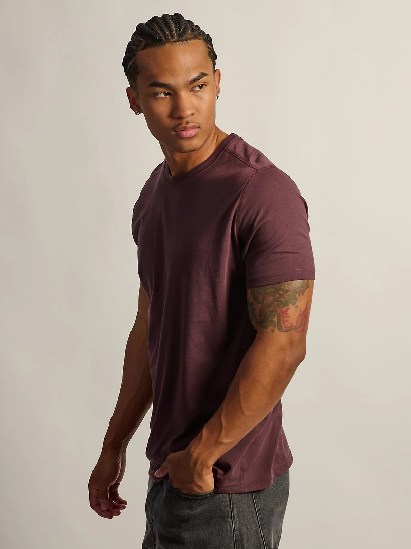 VICTOR CREWNECK - PLUM
