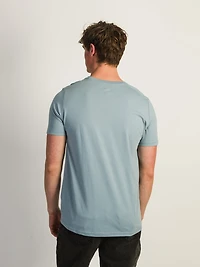 T-SHIRT BOATHOUSE VICTOR CREWNECK – POWDER BLUE