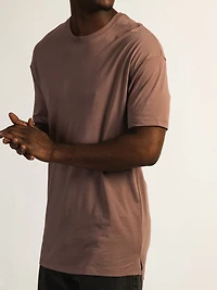 T-SHIRT LONG - BORDEAUX