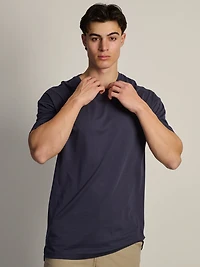 T-SHIRT LONG FIT - MARINE