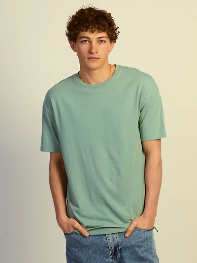 TEE-SHIRT LONG - VERT POUSSIÈRE