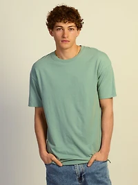 TEE-SHIRT LONG - VERT POUSSIÈRE
