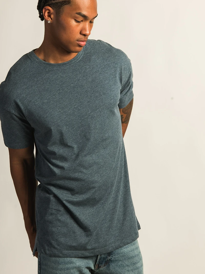 TEE-SHIRT LONG - MARINE