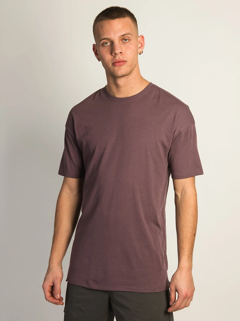 T-SHIRT BOATHOUSE LONG FIT - VIOLET