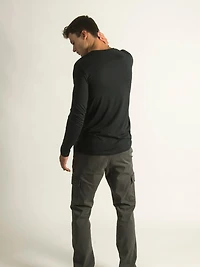 LONG SLEEVE CREWNECK T-SHIRT - CLEARANCE