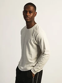 LONG SLEEVE TEE - OATMEAL