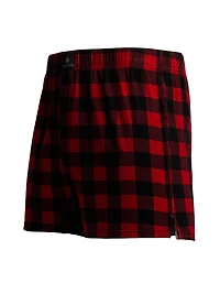 LOUNGE SHORT - BUFFALO PLAID