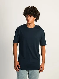 T-SHIRT COUPE LONGUE – BLEU MARINE