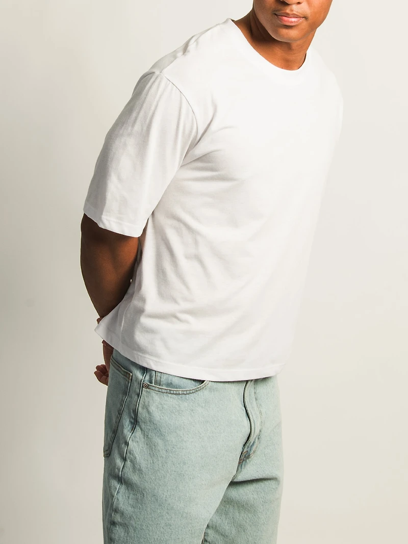 KOLBY SHORT CUT TEE - WHITE