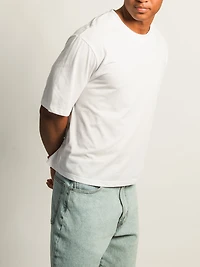 KOLBY SHORT CUT TEE - WHITE