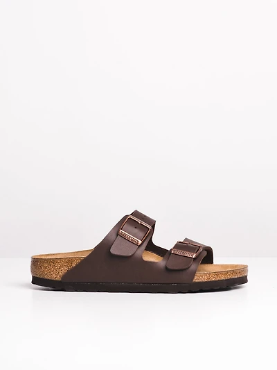 SANDALES ARIZONA POUR FEMMES, MARRON FONCÉ