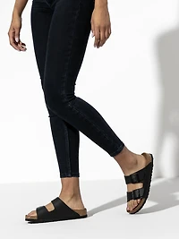 WOMENS BIRKENSTOCK ARIZONA BLACK SANDALS