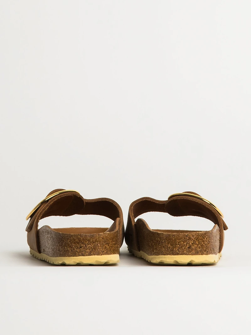SANDALES EN CUIR HUILÉ À GRANDE BOUCLE BIRKENSTOCK MADRID POUR FEMMES