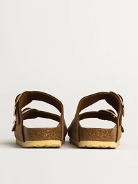 WOMENS BIRKENSTOCK ARIZONA BIG BUCKLE OILED LEATHER SANDALS - MEDIUM/N