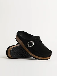 WOMENS BIRKENSTOCK BUCKLEY CLOGS - MEDIUM/NARROW BLACK