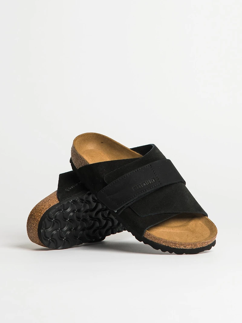 SANDALES KYOTO EN DAIM NUBUCK - ÉTROIT
