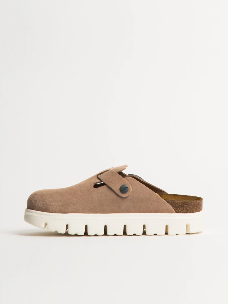 WOMENS BIRKENSTOCK BOSTON CHUNKY WARM - MEDIUM/NARROW SAND