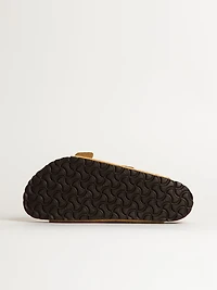 SANDALES EN DAIM BIRKENSTOCK ARIZONA POUR HOMME - LATTE