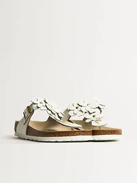 SANDALES EN CUIR FLEURS BIRKENSTOCK GIZEH POUR FEMMES