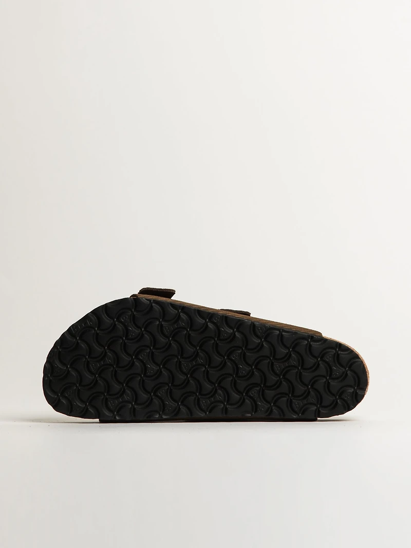 MENS BIRKENSTOCK ARIZONA CORD SUEDE - REGULAR DARK TEA