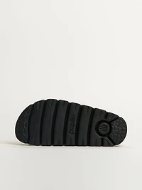WOMENS BIRKENSTOCK BOSTON CHUNKY SUEDE - BLACK