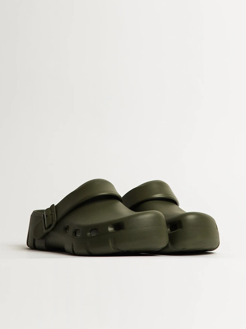 MENS BIRKENSTOCK BIRKI FLOW EVA CLOG - REGULAR KHAKI
