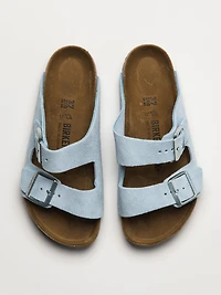 SANDALES BIRKENSTOCK ARIZONA EN DAIM POUR FEMMES - BABY BLUE