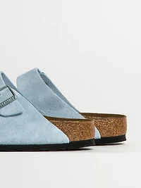 SANDALES BIRKENSTOCK ARIZONA EN DAIM POUR FEMMES - BABY BLUE