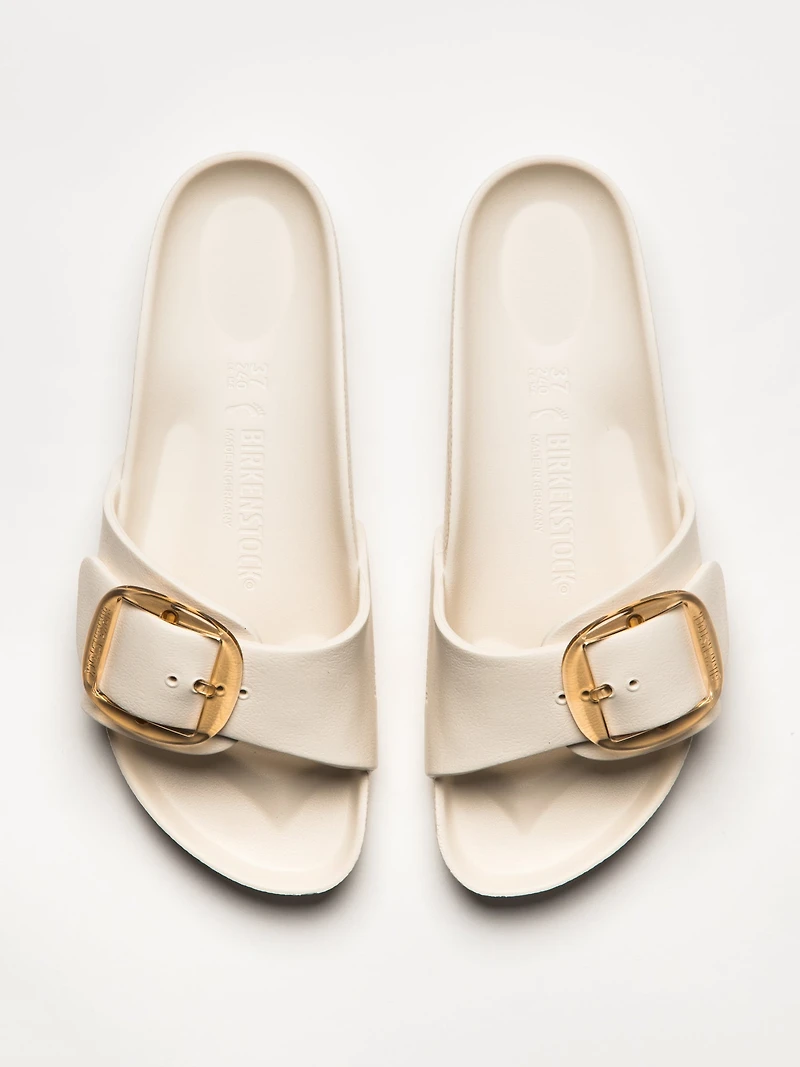SANDALES BIRKENSTOCK MADRID BIG BUCKLE EVA POUR FEMME - EGG