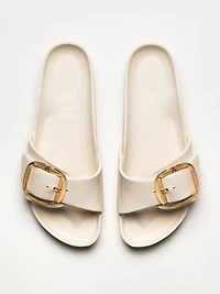 SANDALES BIRKENSTOCK MADRID BIG BUCKLE EVA POUR FEMME - EGG