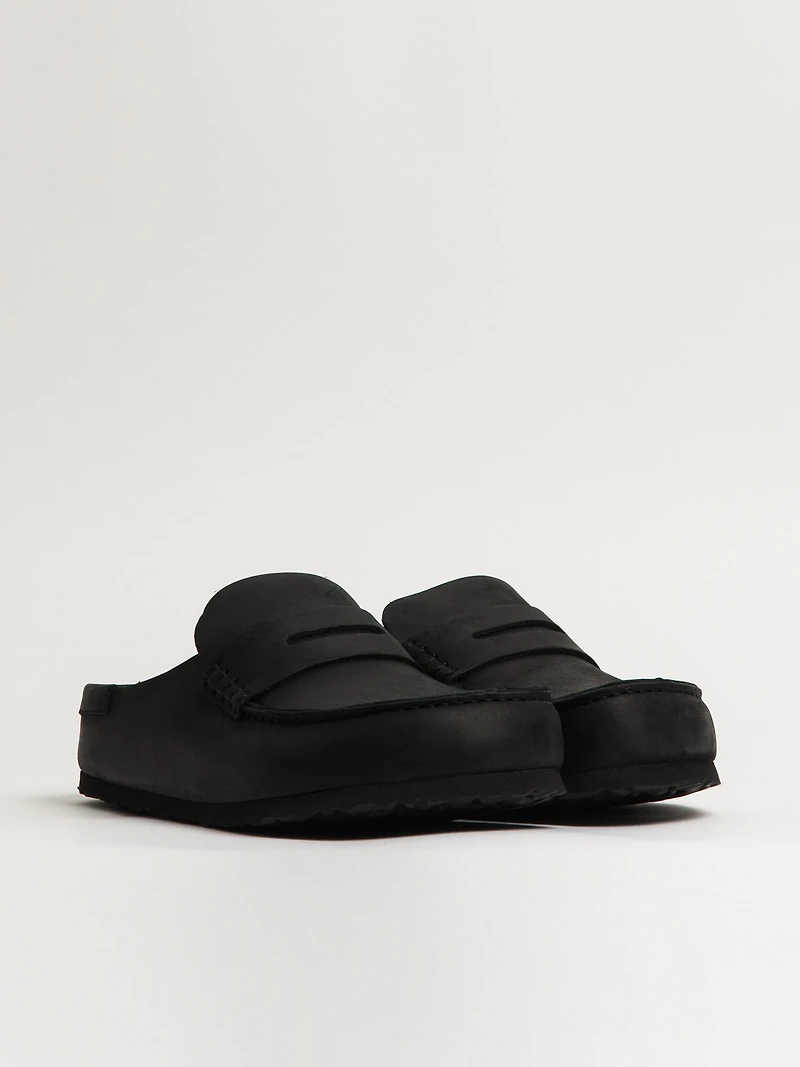 BIRKENSTOCK NAPLES WRAPPED SLIP-ON - BLACK
