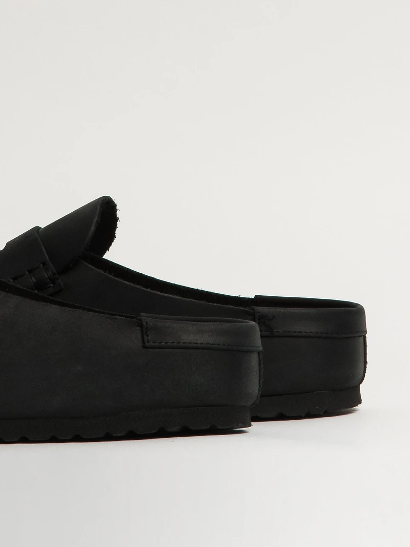 BIRKENSTOCK NAPLES WRAPPED SLIP-ON - BLACK