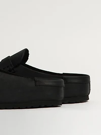 BIRKENSTOCK NAPLES WRAPPED SLIP-ON - BLACK