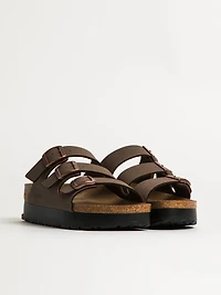 WOMENS BIRKENSTOCK FLORIDA III PLATFORM VEGAN SANDALS - MEDIUM/NARROW