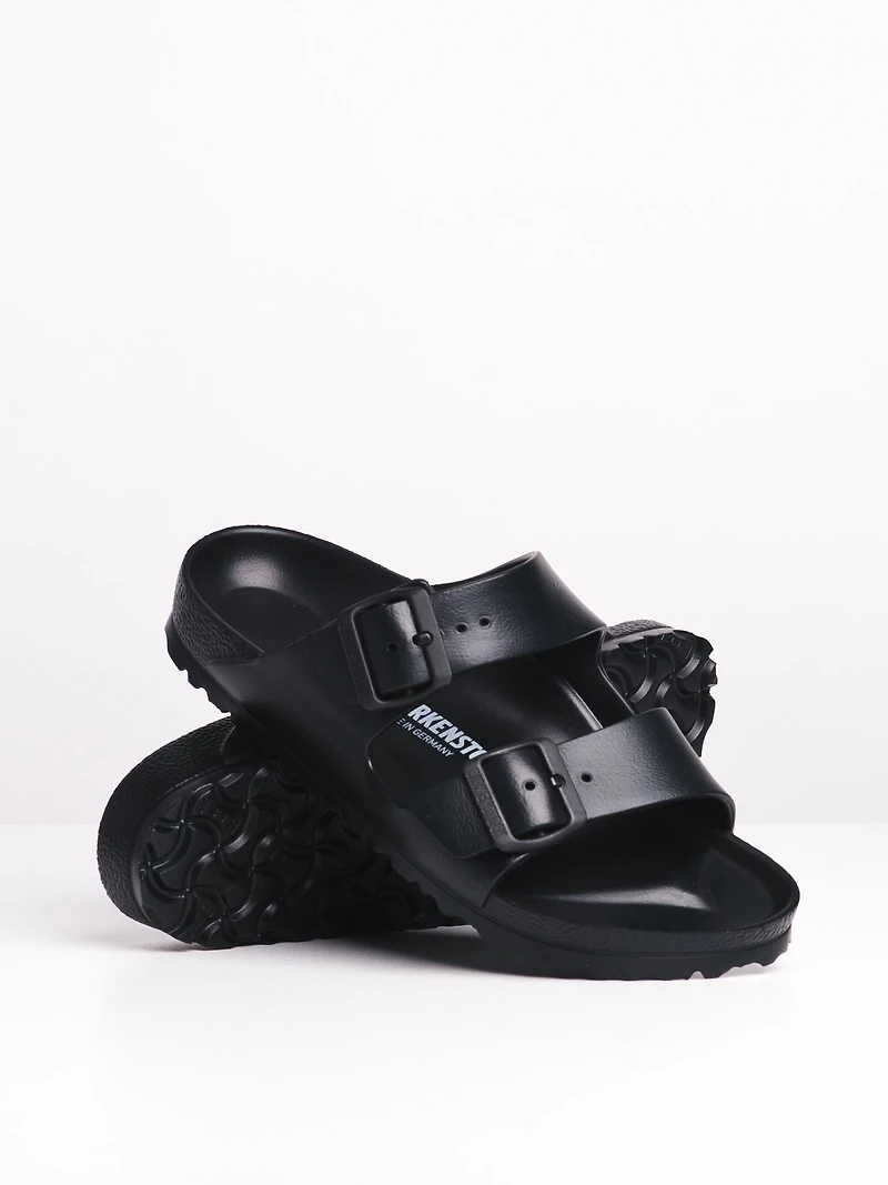 WOMENS BIRKENSTOCK ARIZONA EVA BLACK SANDALS - MEDIUM/NARROW