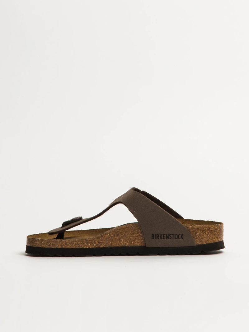 WOMENS BIRKENSTOCK GIZEH NARROW SANDALS - MOCHA