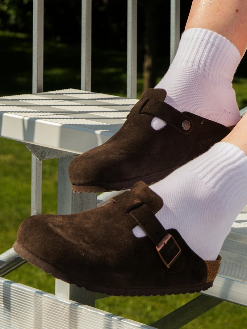 WOMENS BIRKENSTOCK BOSTON CLOG - MOCHA