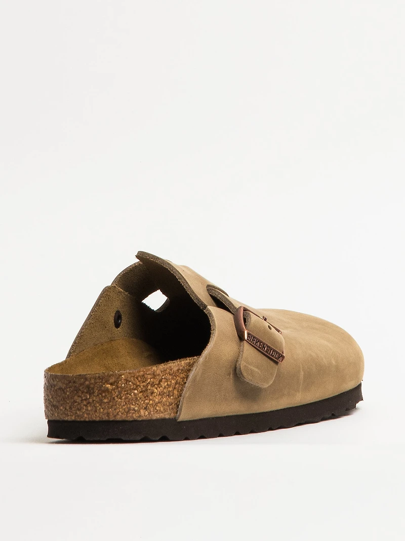 SABOTS BOSTON EN CUIR HUIL