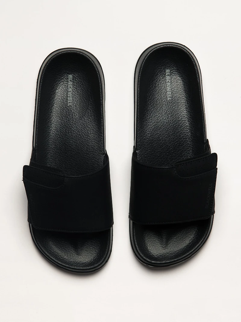 MENS BLACKWELL BEAU ADJUSTABLE SLIDE - BLACK