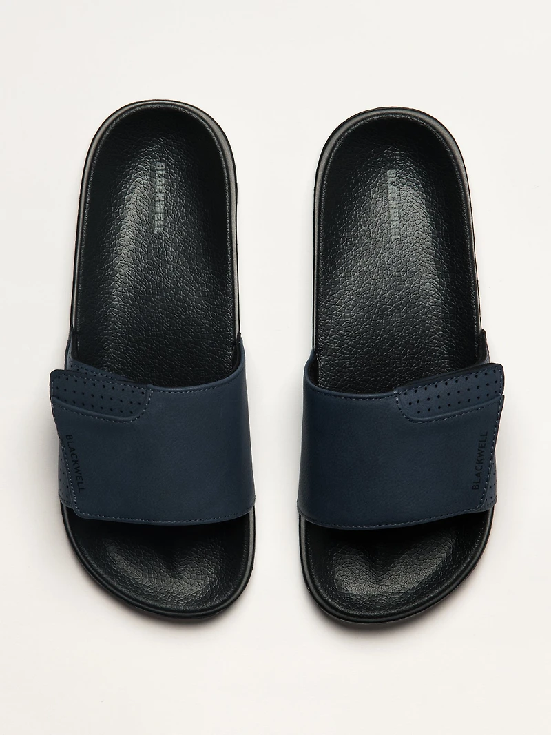 MENS BLACKWELL BEAU ADJUSTABLE SLIDE - NAVY