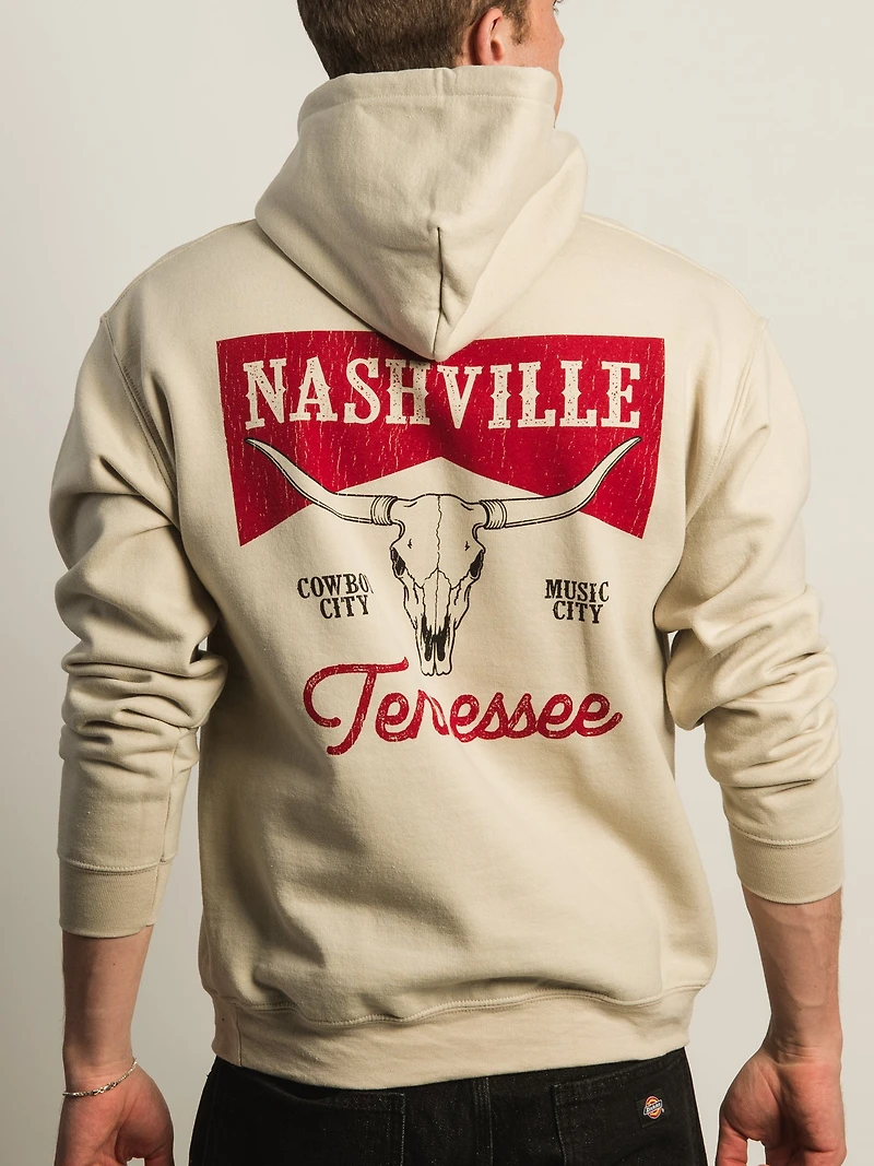 NASHVILLE TENNESSEE PULLOVER HOODIE
