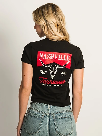 OLD WEST NASHVILLE BOXY TEE